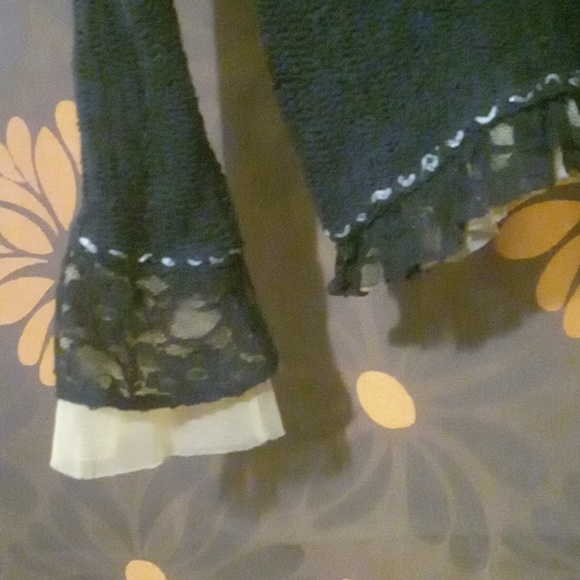 1990s WhimsiGrunge OOAK -HANDMADE ARTPOP LUXURY cardigan - Picture 9 of 16